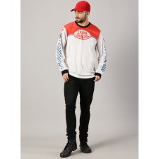 MOTOCYKLOVÝ RETRO DRES - ČERVENOBÍLÝ - JAWA